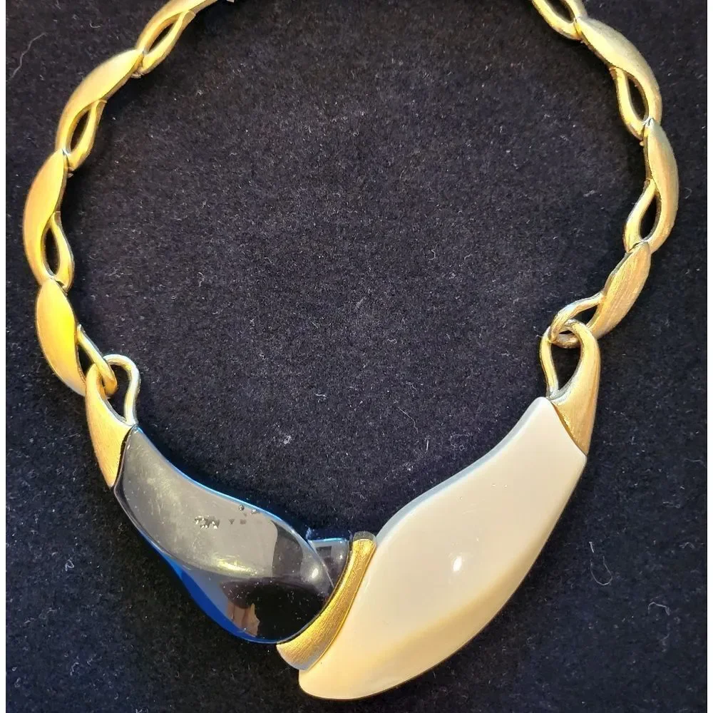 Gold and Black Chain Bracelet